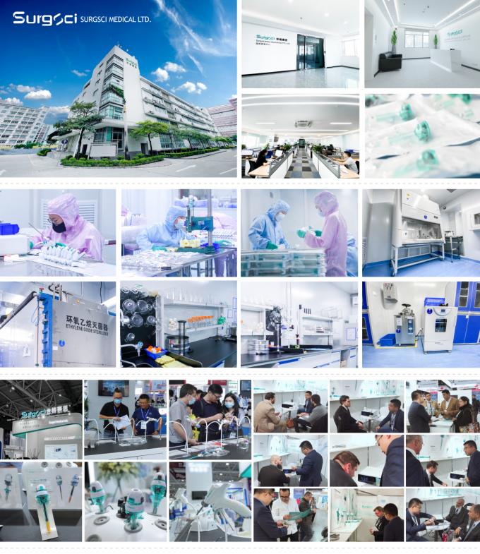 5mm 10mm 12mm blattloses optisches Trocar Laparoscopic Wegwerftrocar und Cannula 7