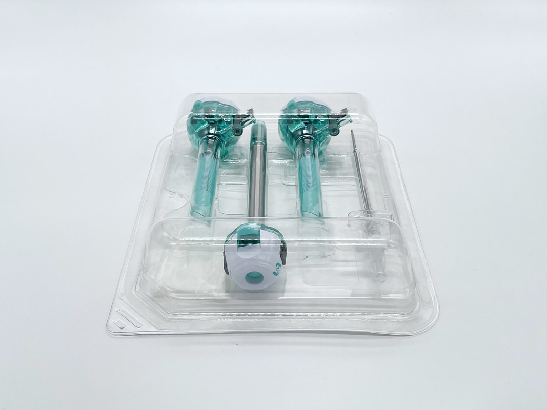 Surgsci Trocar Kit 12mm Bauchchirurgie Sterile Instrumente Sichtbares Trocar Kit Optisches Trocar Set