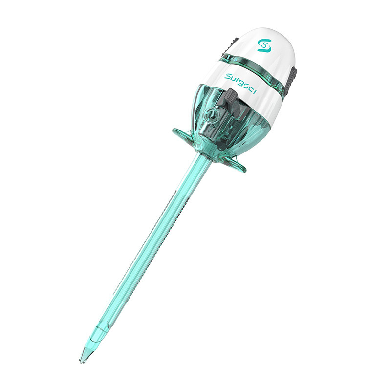 5 mm Easypass-Typ steriler, blattloser Wegwerf-Trocar für die Thoraxchirurgie