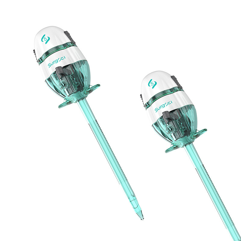 5 mm Easypass-Typ steriler, blattloser Wegwerf-Trocar für die Thoraxchirurgie